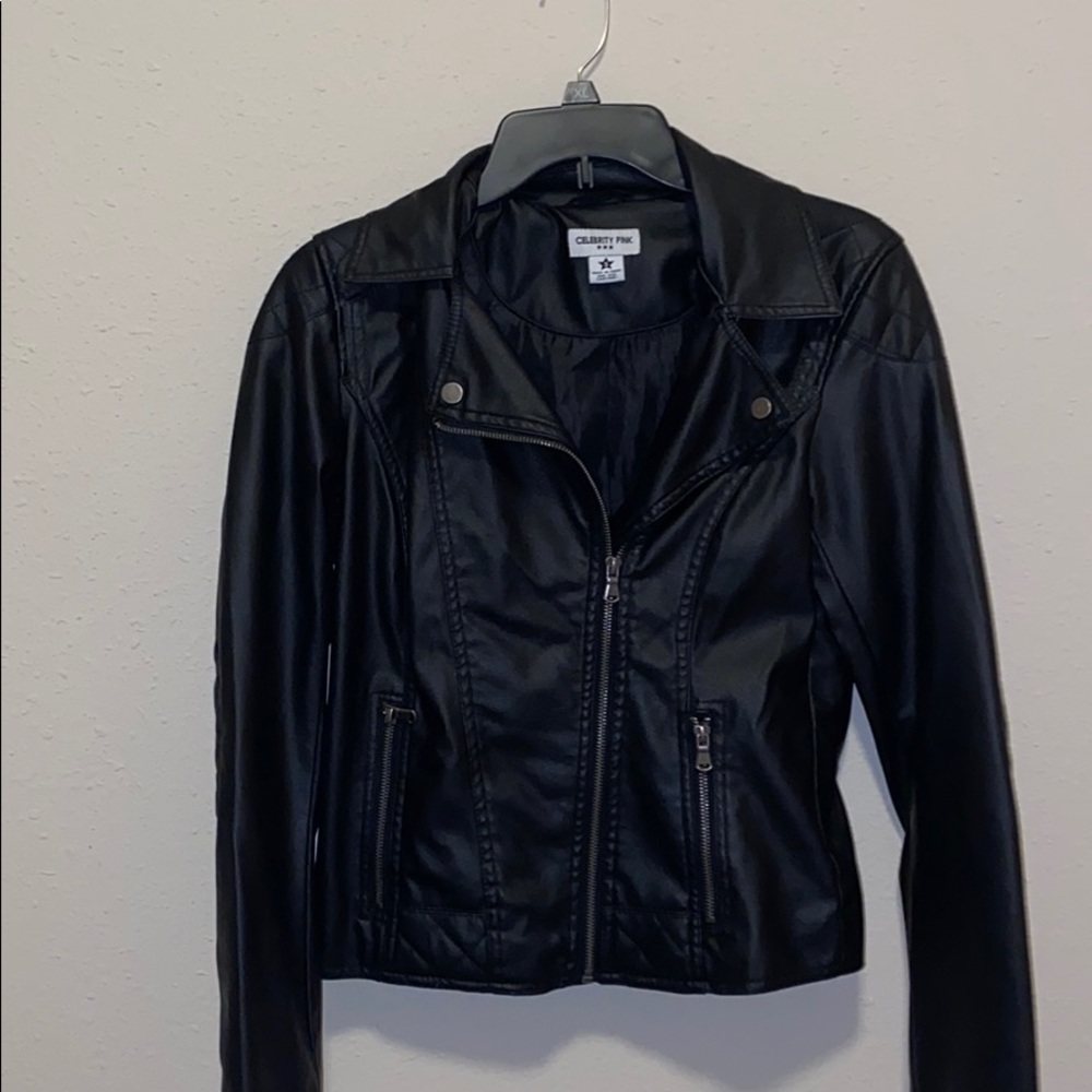 Leather jacket